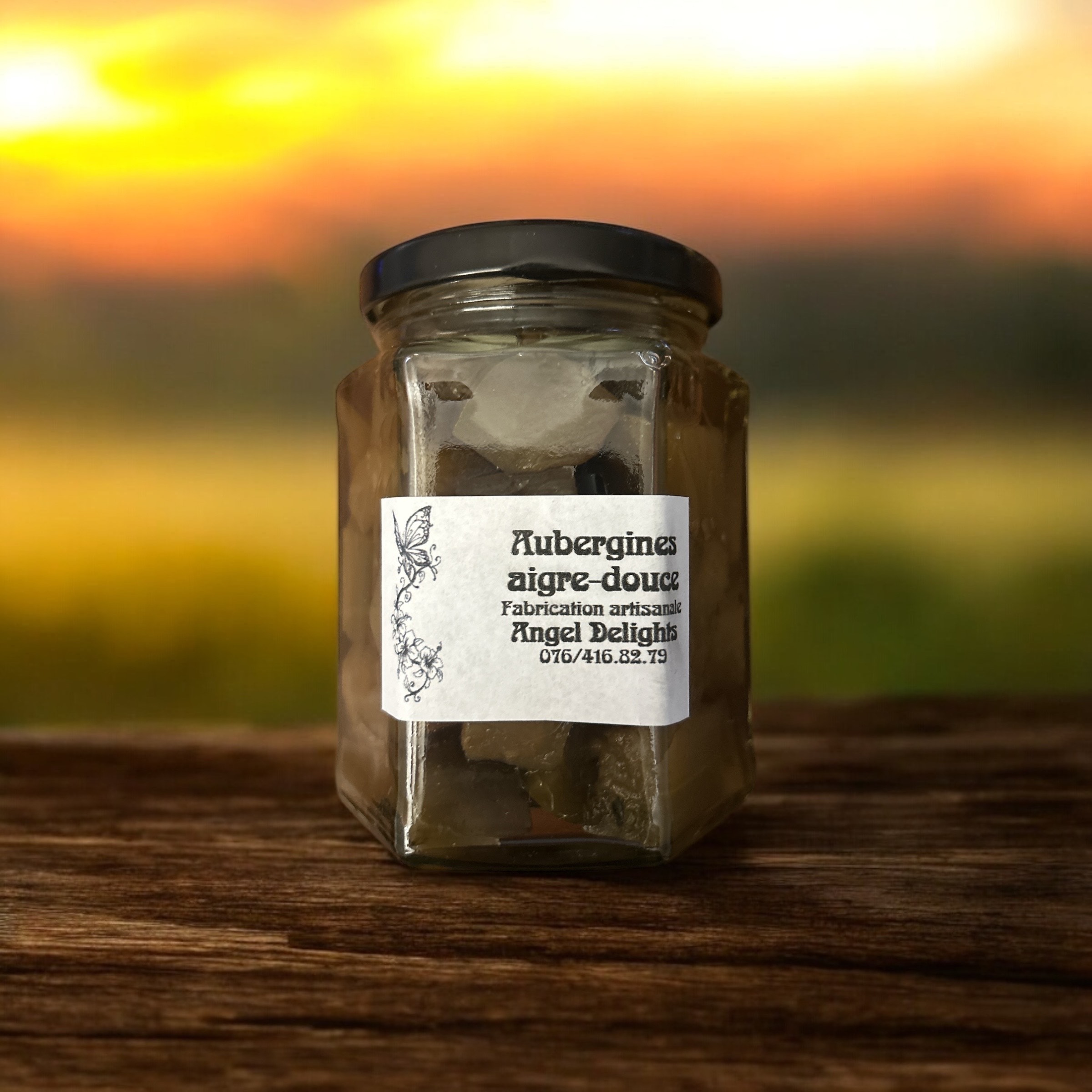 Aubergines à l'aigre douce 275 ml