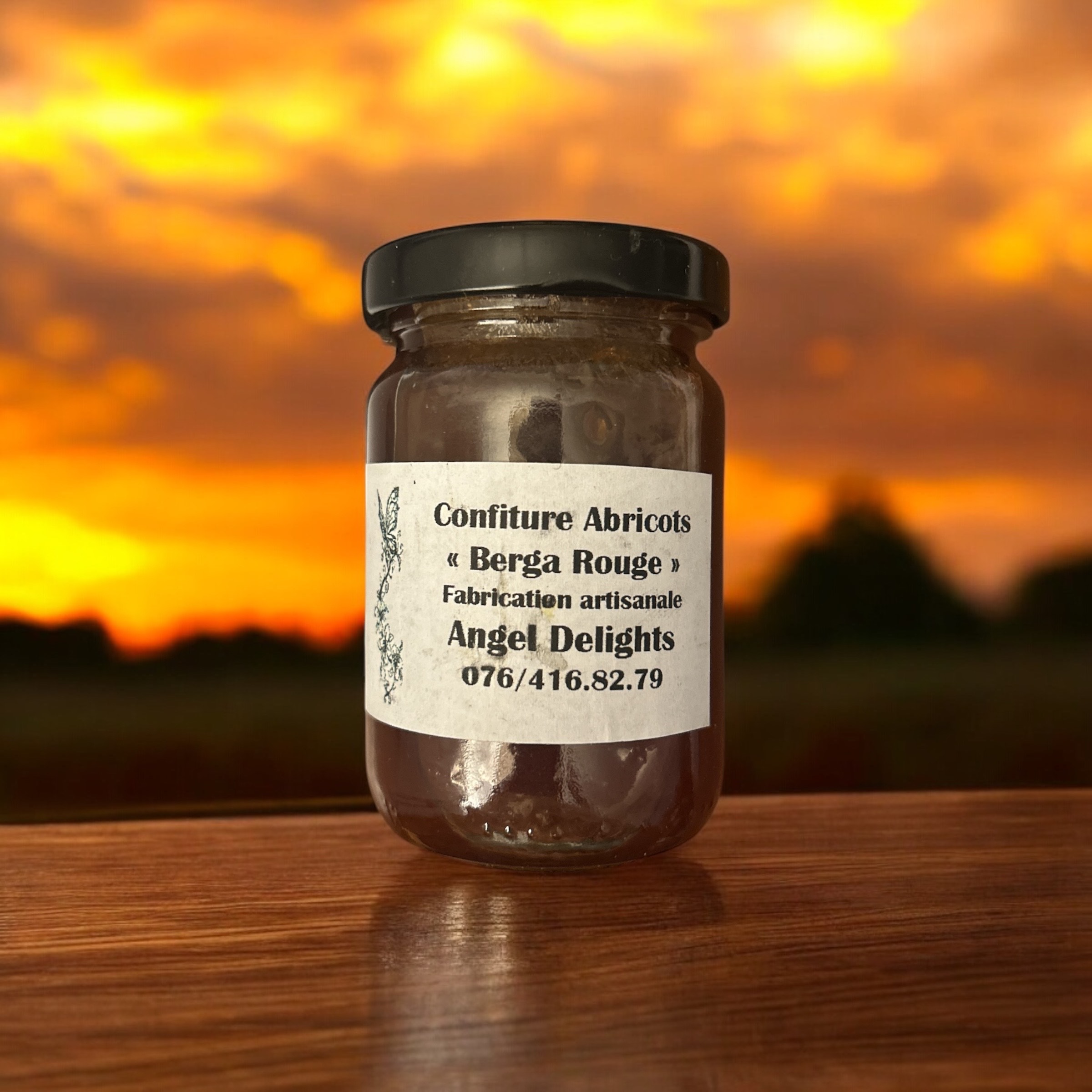 Confiture "Abricots Berga rouge" 195 ml