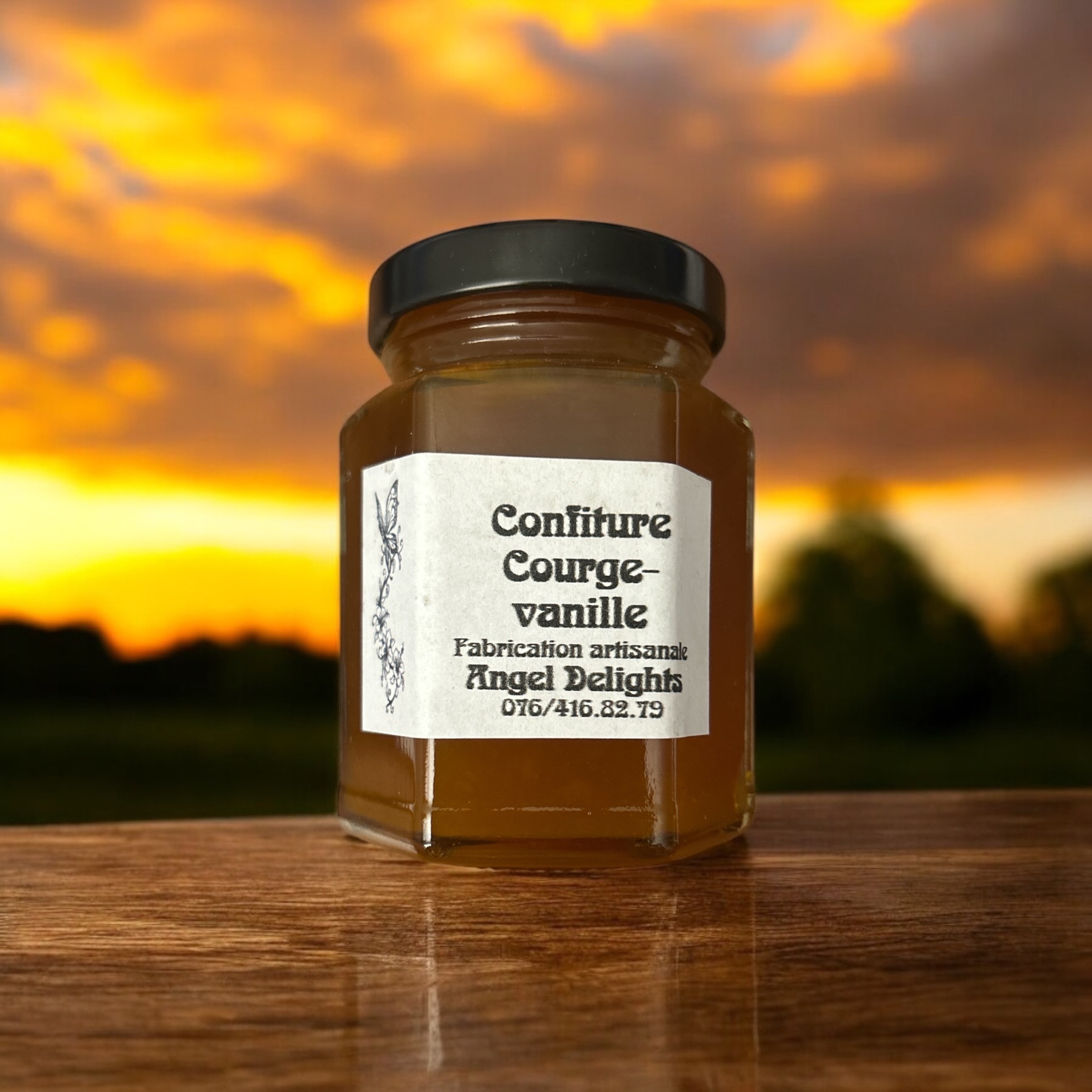 Confiture "Courge-vanille" 195 ml