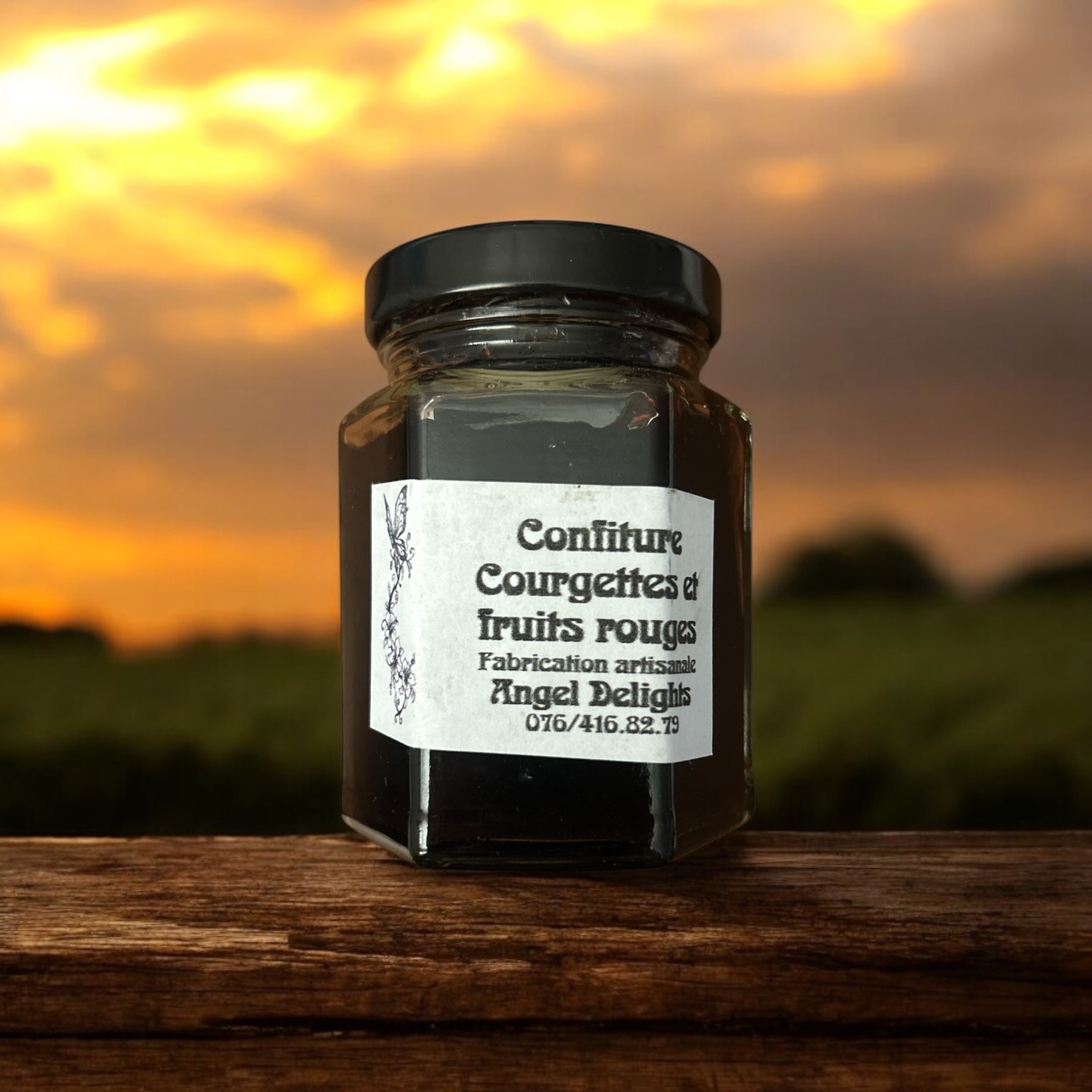 Confiture "Courgettes et fruits rouges" 275 ml