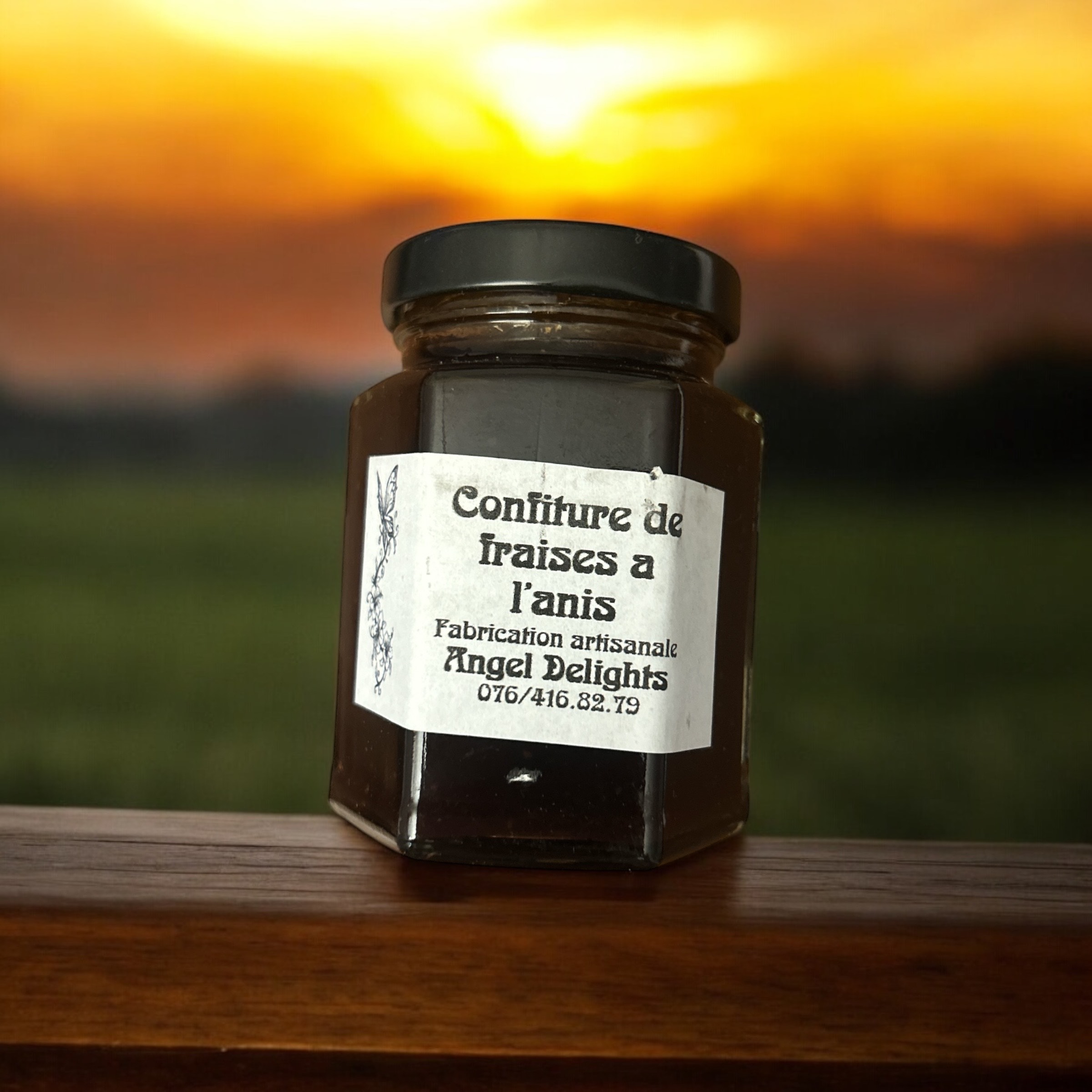 Confiture "Fraises à l'anis" 110 ml