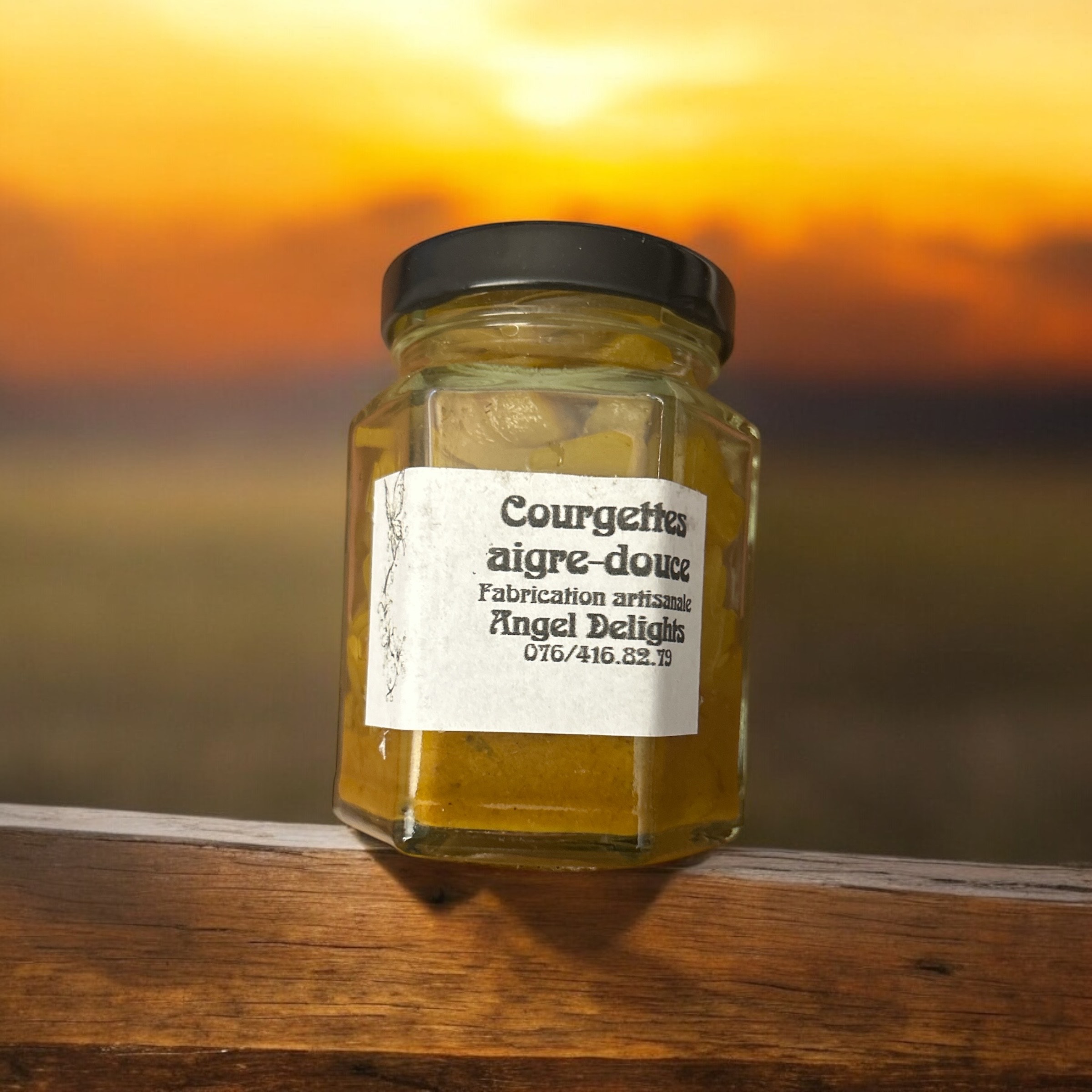 Courgettes à l'aigre douce 110 ml
